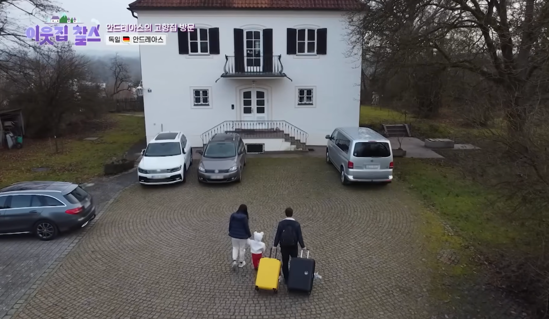 Filming the German version of KBS's My Neighbor Charles